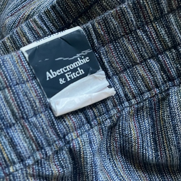 NWOT Abercrombie & Fitch Men’s Cotton Striped Shorts size medium - Picture 4 of 8